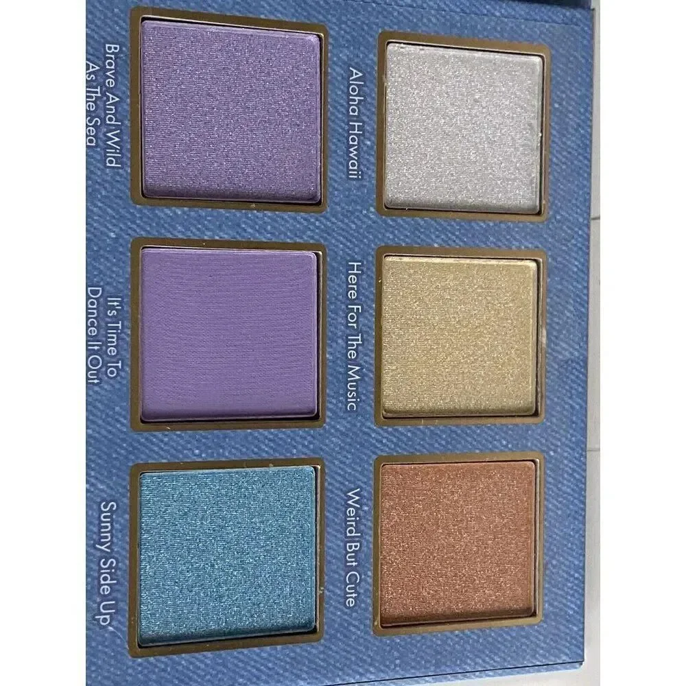 DISNEY Stitch In A Pineapple 12 Color EyeShadow Palette With Mirror Taste Beauty